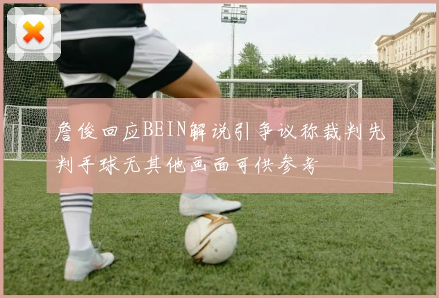 詹俊回应BEIN解说引争议称裁判先判手球无其他画面可供参考